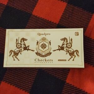 Quadpro Checkers Set